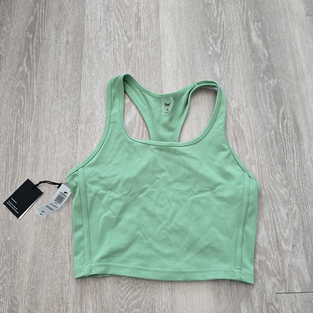Aritzia TNA Active Life Ascot Crop Tank Top